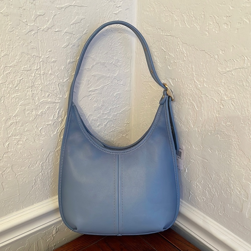 Coach blue handbag 100% authentic